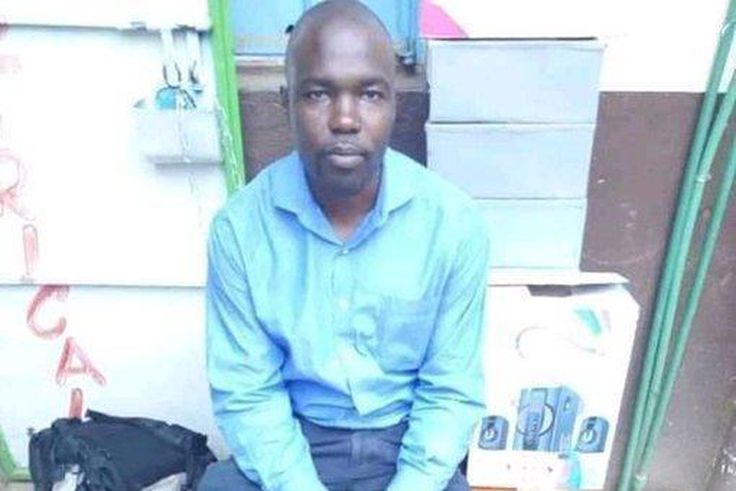 Patrick Ayoyi who was caught in the sex tape shared online