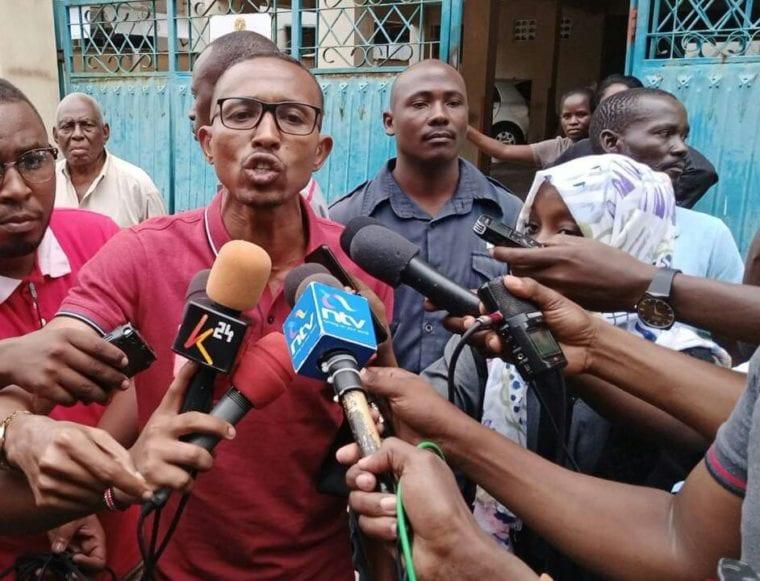 Mohamed Ali whose press conference was disrupted by a rowdy mob