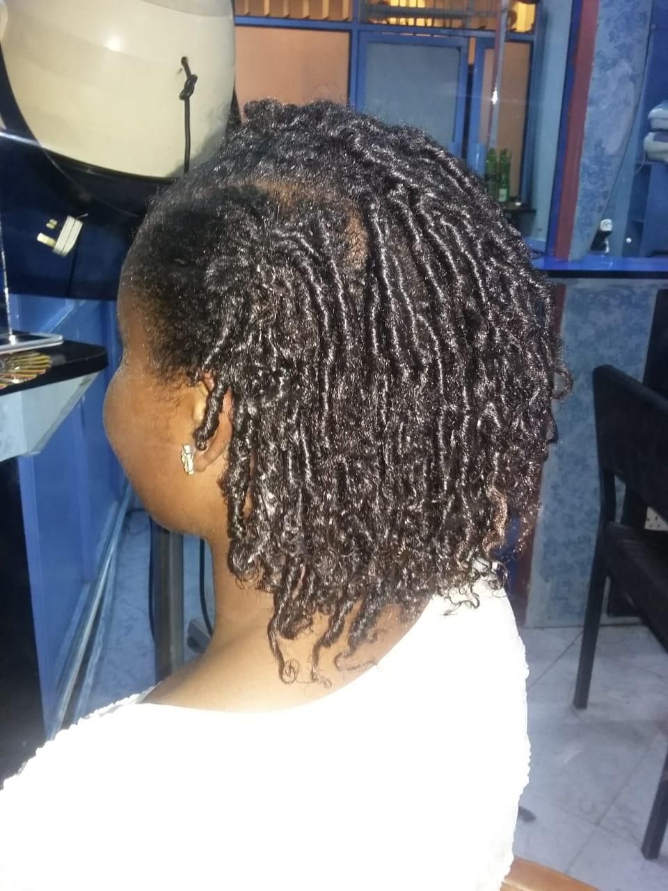 Achieving the curly look