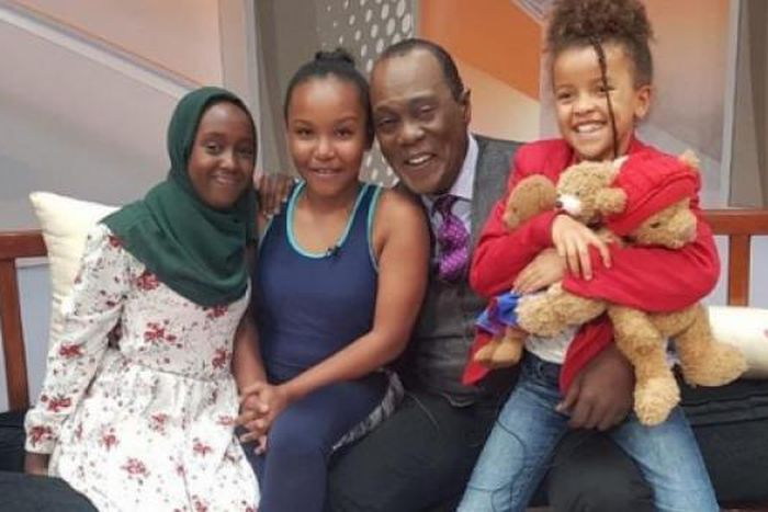 Jeff Koinage with Leyla Mohamed, Wendy Waeni and Ellyane Wanjiku on JKLive earlier this week