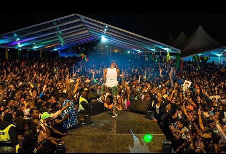 Jamaican dancehall star Konshens brings Nairobi to standstill with electrifying performance
