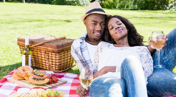 Couple on picnic(That Sister)