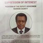Advert placed by Philip Chogoti Chepsat expressing his interest in Nairobi DG seat