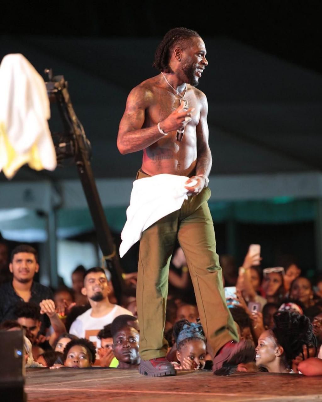 Burna boy. Why Harmonize did not perform at NRGWAVE Mombasa Edition