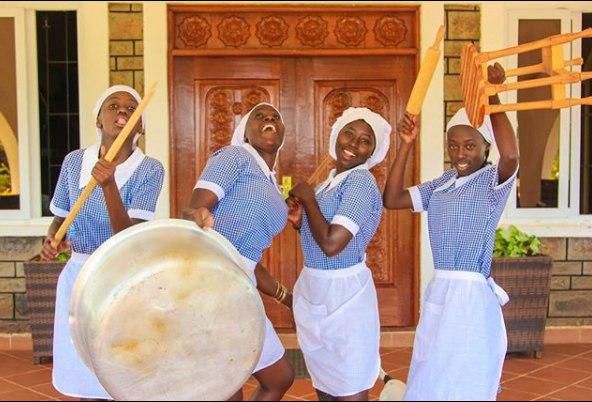 Akothee and her daughters