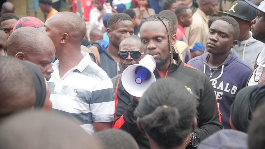 NTV shows Kriss Darlin exit door after joining Kibra race