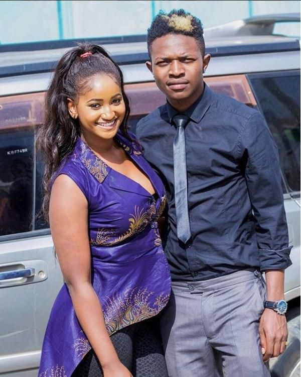 Mr. Seed with girlfriend Nimo Gachuiri. Mr. Seed has proposed to his longtime girlfriend