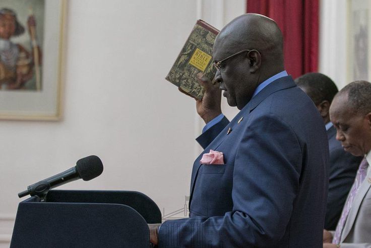 I have high hopes for you - President Uhuru tells Magoha as he was sworn in as Education CS