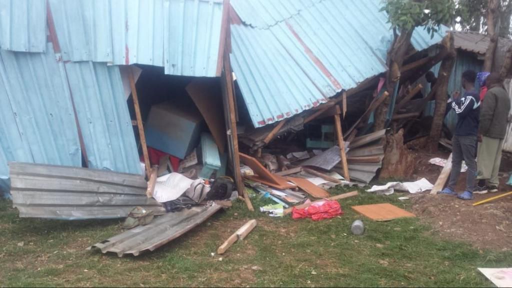 4 pupils rushed to KNH, dozens trapped as classroom collapses in Nairobi