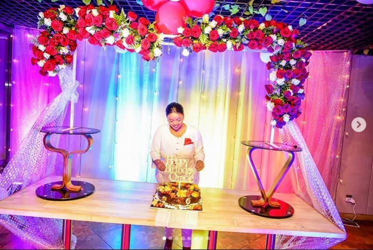 Rev Lucy Natasha treated to a lavish birthday party
