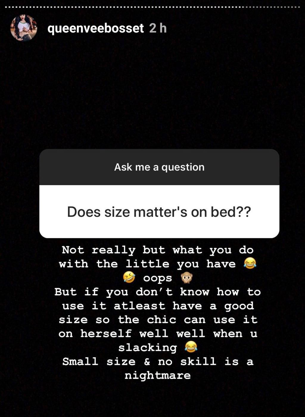 Vera's post (Instagram)