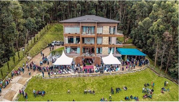 Reginald Mengi's private Mansion in Machame, Kilimanjaro