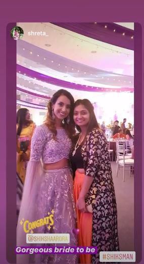How Shiksha Arora’s engagement party went down
