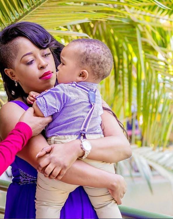 Lillian Muli reveals son Liam’s face for the first time