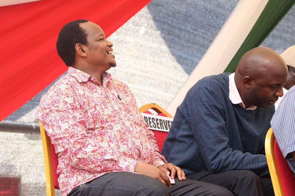 Ngunjiri Wambugu at the Kitui BBI rally