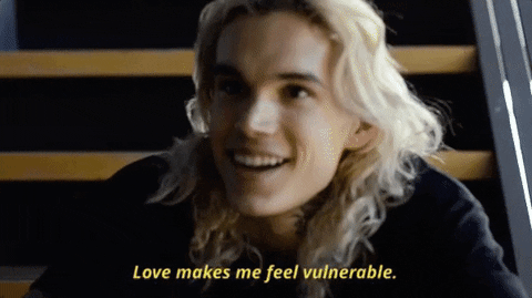 Vulnerability takes courage (Giphy)