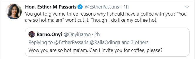 Passaris sets Twitter on fire after tackling admirer who invited her for coffee
