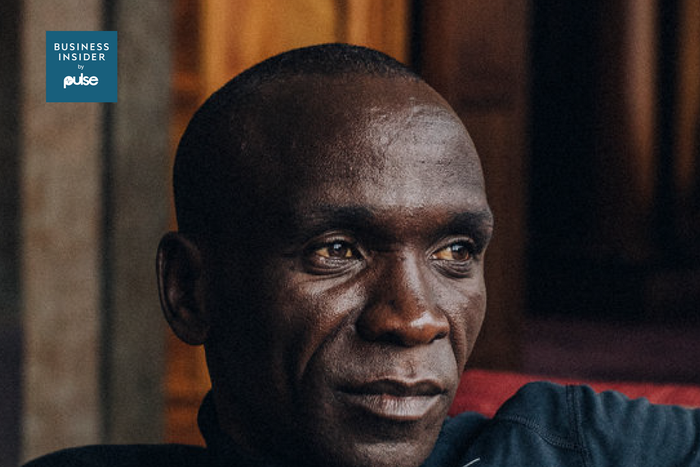 Eliud Kipchoge.