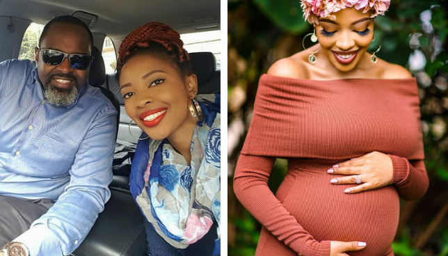 Kambua with her Husband