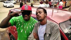 Chris Kantai with Khaligraph Jones