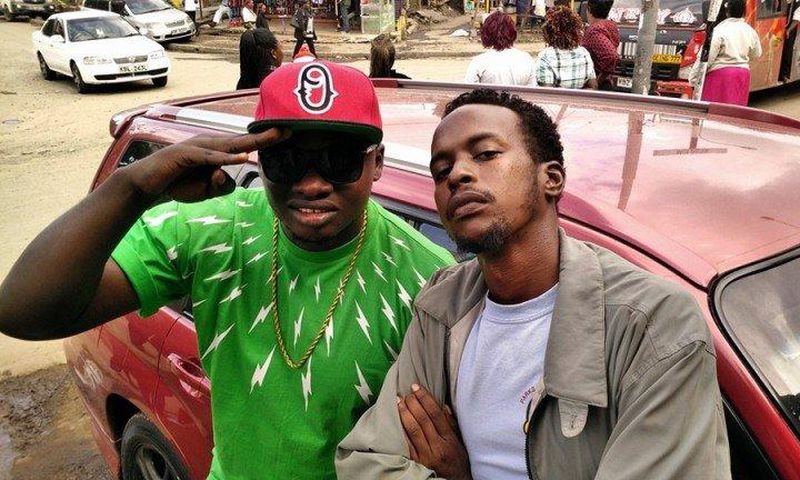 Chris Kantai with Khaligraph Jones