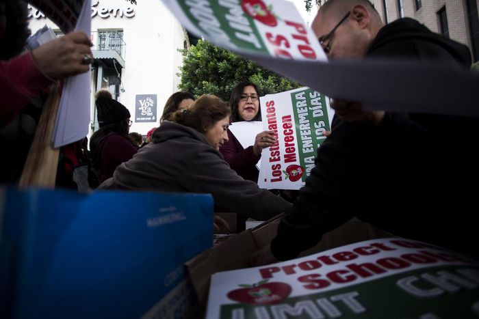 Los Angeles Teachers' Union Postpones Strike Over Legal Questions