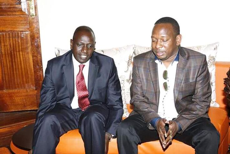 DP William Ruto with Governor Mike Sonko