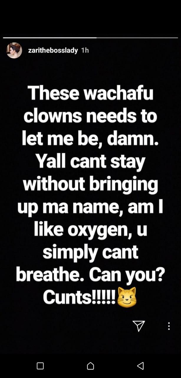 These clowns need to let me be – Zari Hassan