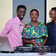 Former Rauka host Enid Moraa with Ken tha DJ and Andy Mburu