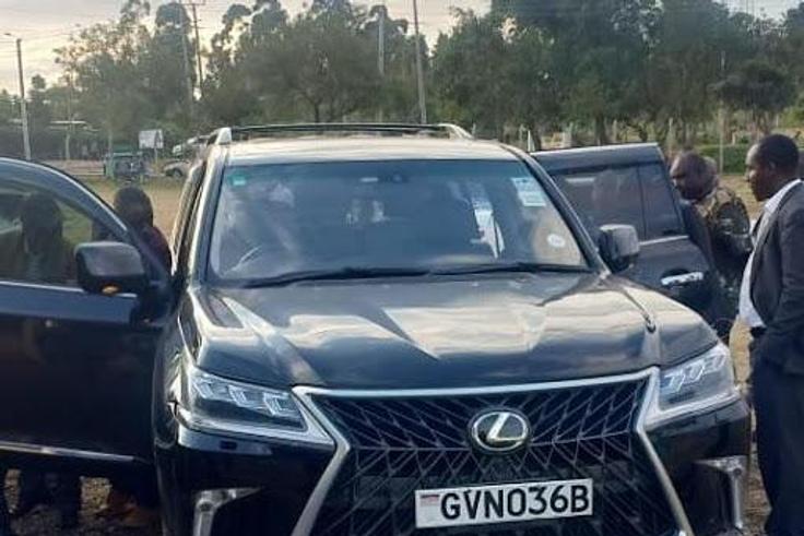 Questions raised as Bomet county hires luxurious car for new Governor Hilary Barchok's inauguration