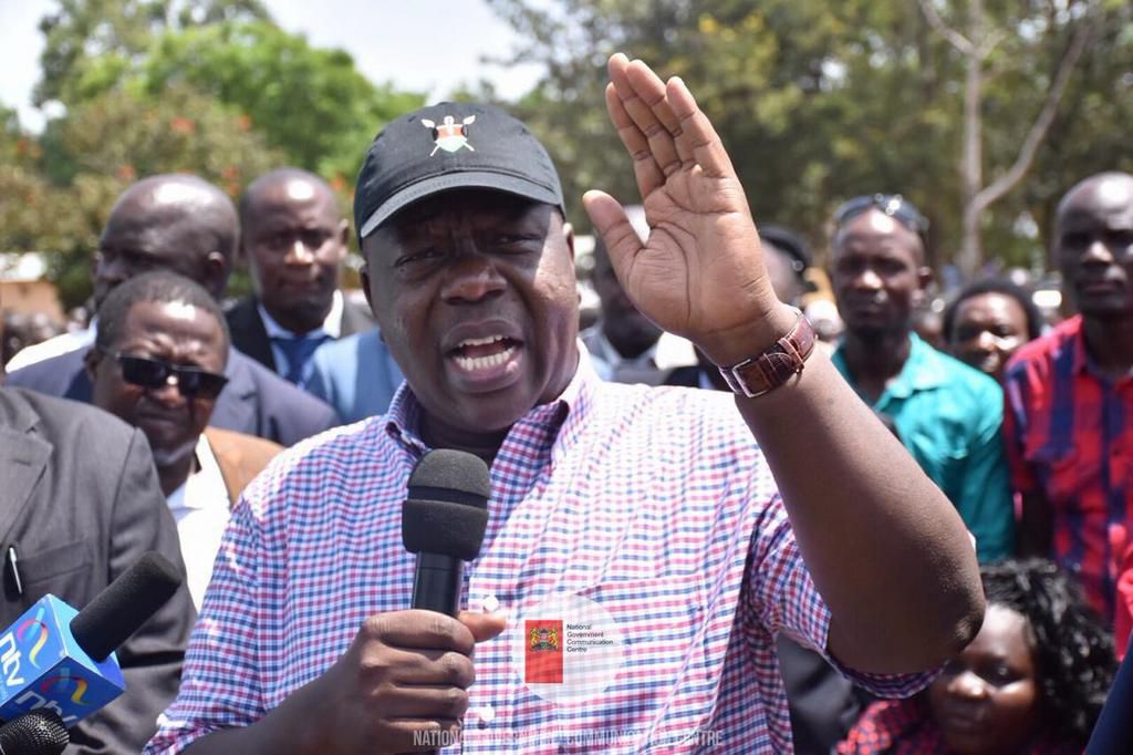 Interior Cabinet secretary Fred Matiang’i