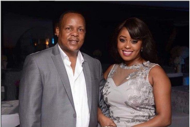 Lilian Muli and Shabana FC Boss Jared Nevaton who claims to be responsible for her Pregnancy