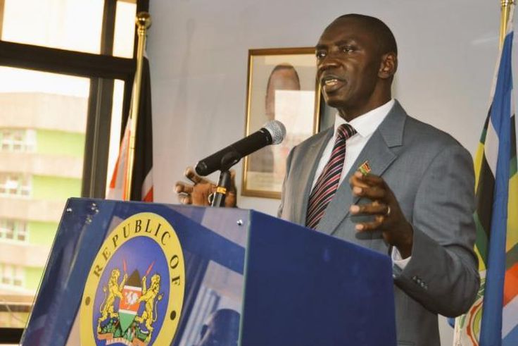 Government Spokesman Col (Rtd) Cyrus Oguna