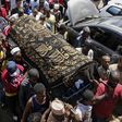 The body of 13-year-old Yasin Hussein Moyo who was killed by police