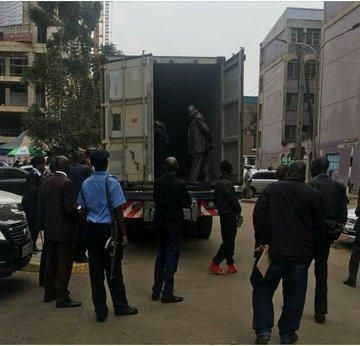 Chinese Embassy shocked after container sent to Parliament Buildings with goods donated by China arrived empty
