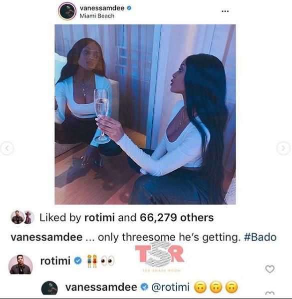 Vanessa Mdee goes on a Baecation with Hollywood actor Rotimi  in Miami (Photos/Video)