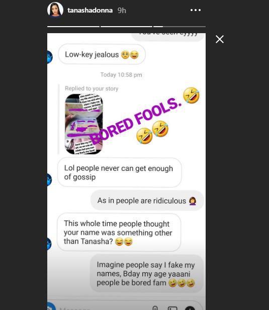 Tanasha Donna's Update