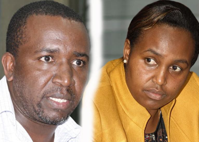 Senator Mithika Linturi and Marianne Kitany