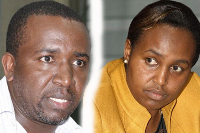 Senator Mithika Linturi and Marianne Kitany