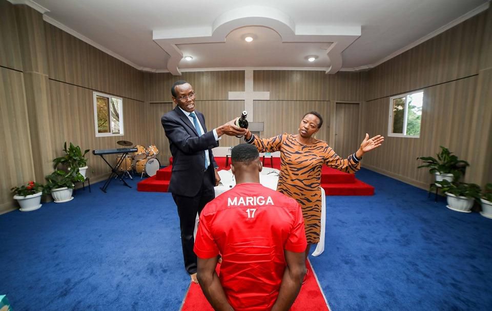 Rachel Ruto holds special prayer for Mariga in new church inside DP's residence