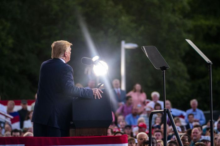 When Trump Snipes at Biden, Republican Strategists Wince