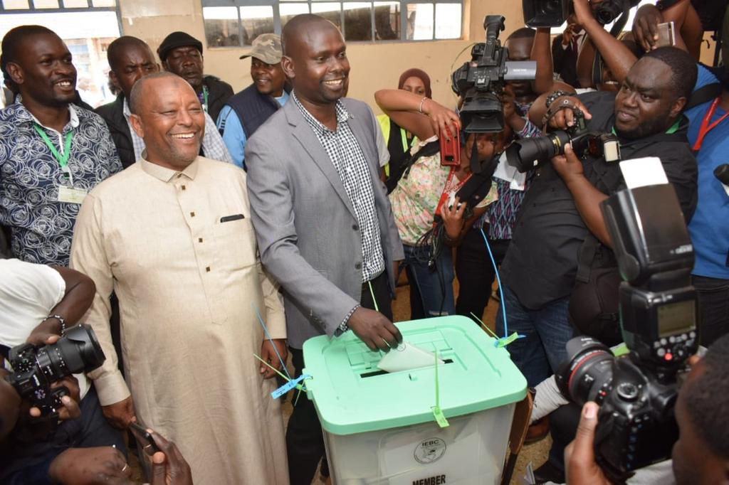 Imran Okoth's message after being declared Kibra MP-elect