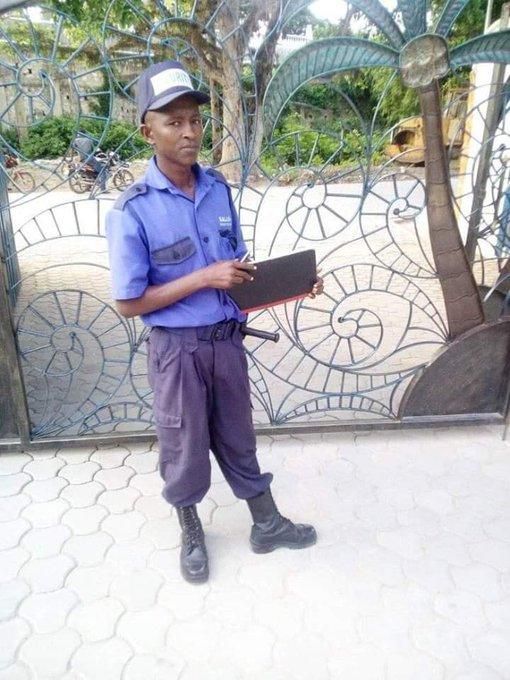 Babu Owino is looking for this security guard