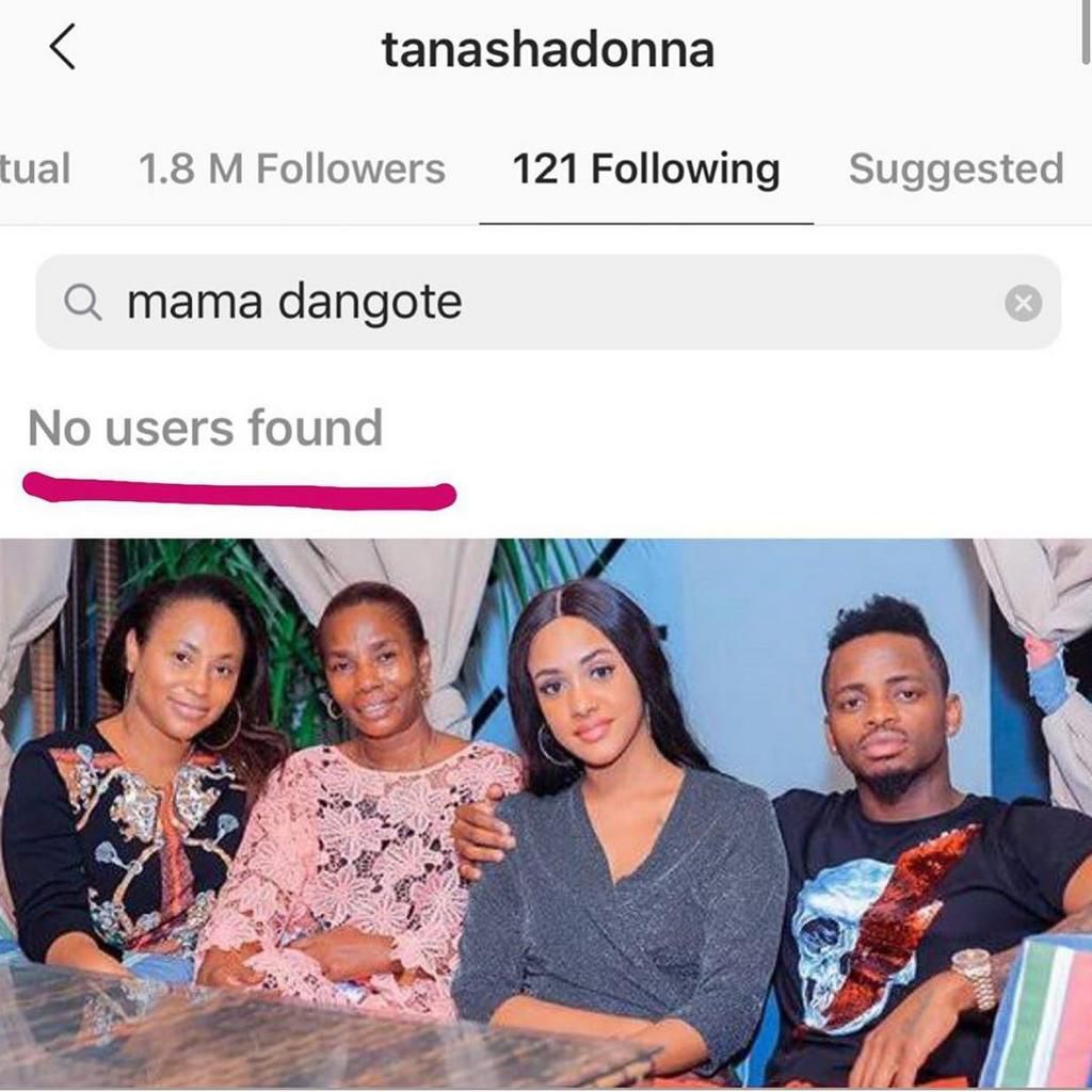 Tanasha Donna unfollows Diamond and his family as breakup reports go viral