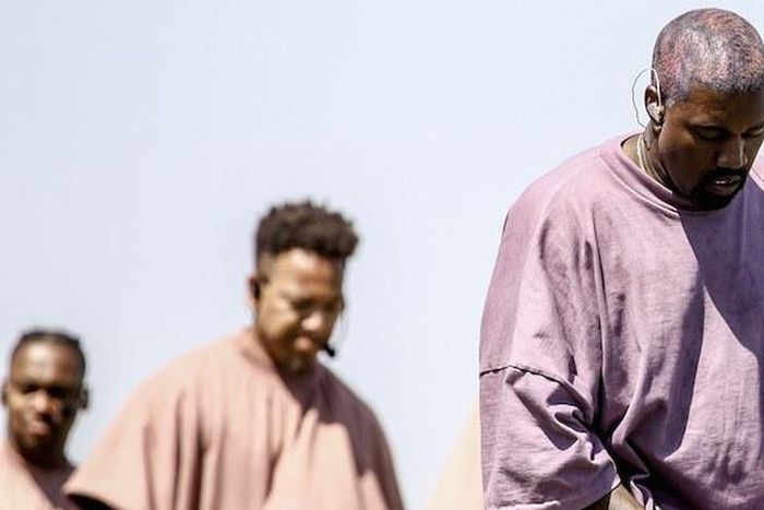 At Coachella, the gospel according to Kanye West
