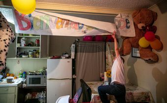 He Crossed the Border Alone, Amid Chaos and Peril. He Was 7.