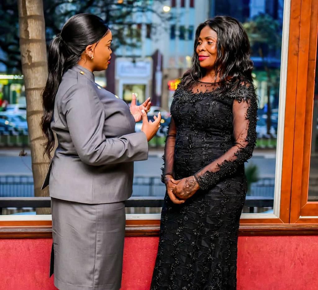 Rev. Lucy Natasha excites Netizens after sharing photos with Rose Muhando