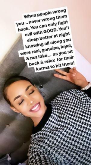 Unaachwa unakuwa motivational speaker - Fans tease Tanasha after ‘fight evil with good’ remarks