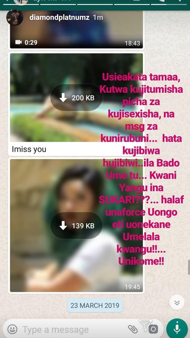 Screenshots from Diamond Platnumz