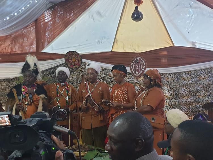 Governor weds in lavish ceremony, Uhuru's mother among those in attendance
